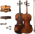 MV7000 Gua 1741 "Vieuxtemps" Copy 4/4 Full size Handmade violin,One piece back!Skillfull oil antique varnish !Professional with Oblong case,shoulder Rest&Bow
