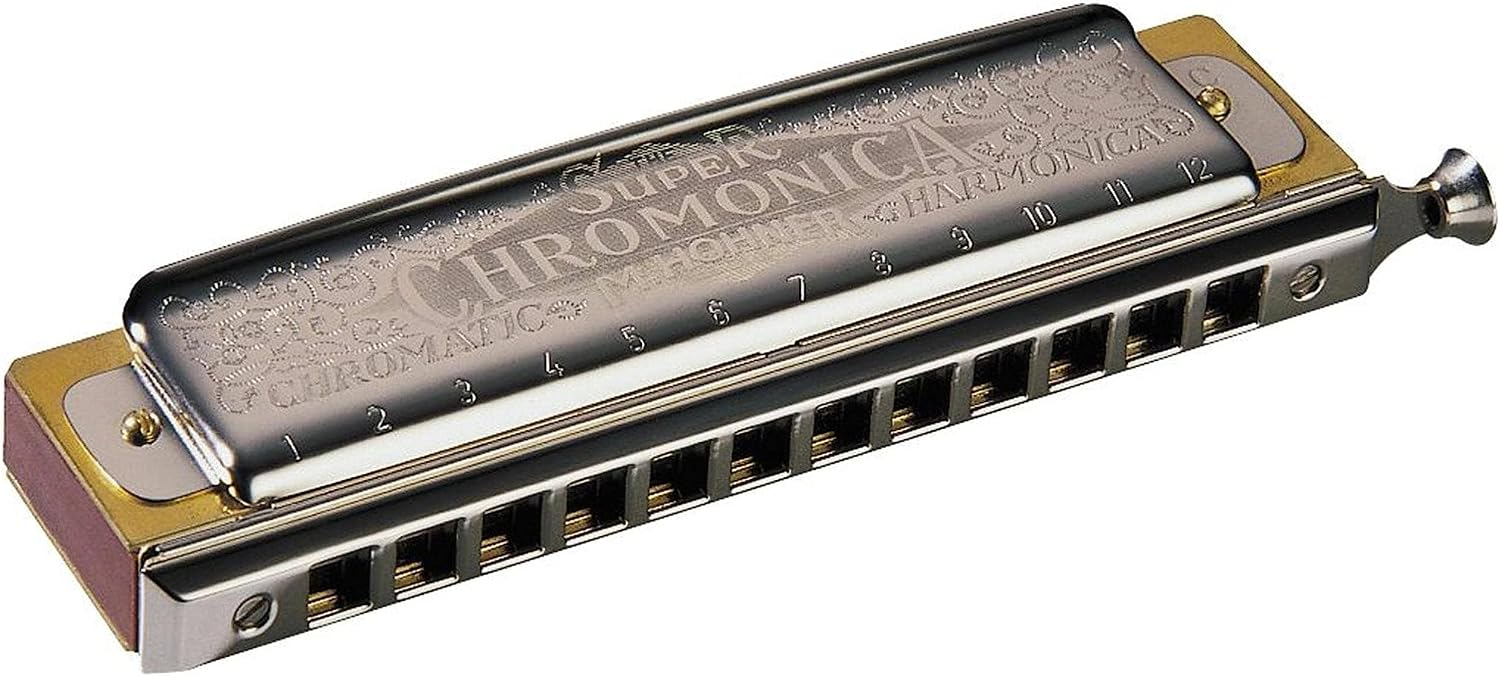 Hohner 270 Super Chromonica - Key of C | Pearwood Comb, Stainless Steel Covers, 12 Holes, 48 Reeds