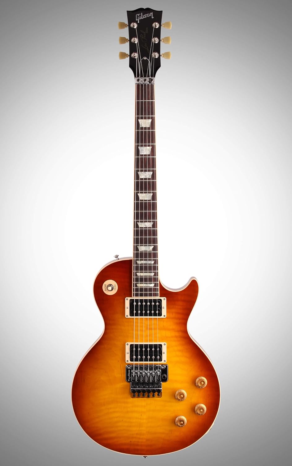 Gibson Les Paul Axcess Standard Electric Guitar, Floyd Rose, Ice Tea