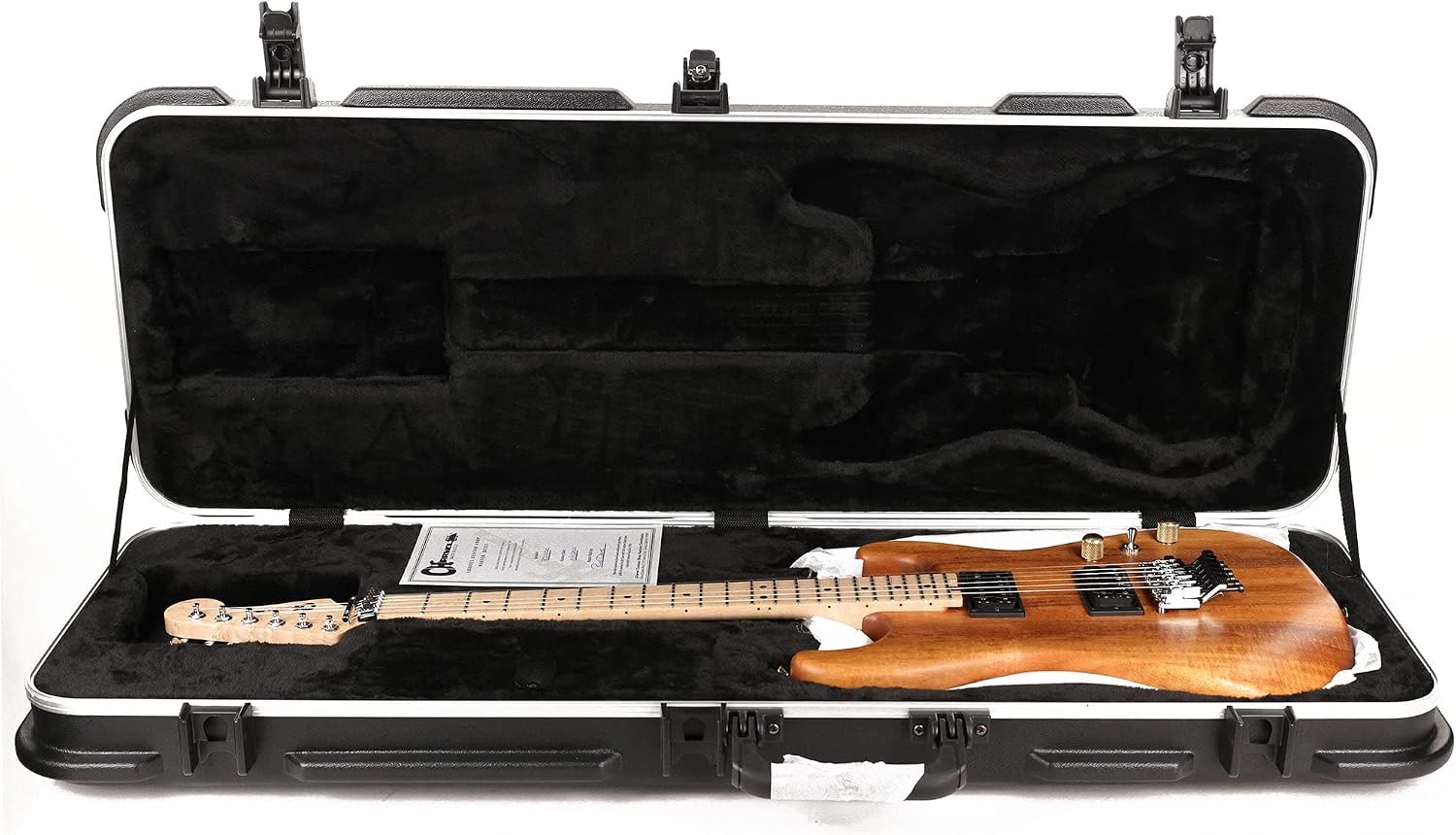 Charvel Custom Shop San Dimas Koa HH Natural Series Oil Finish Masterbuilt Red Dave
