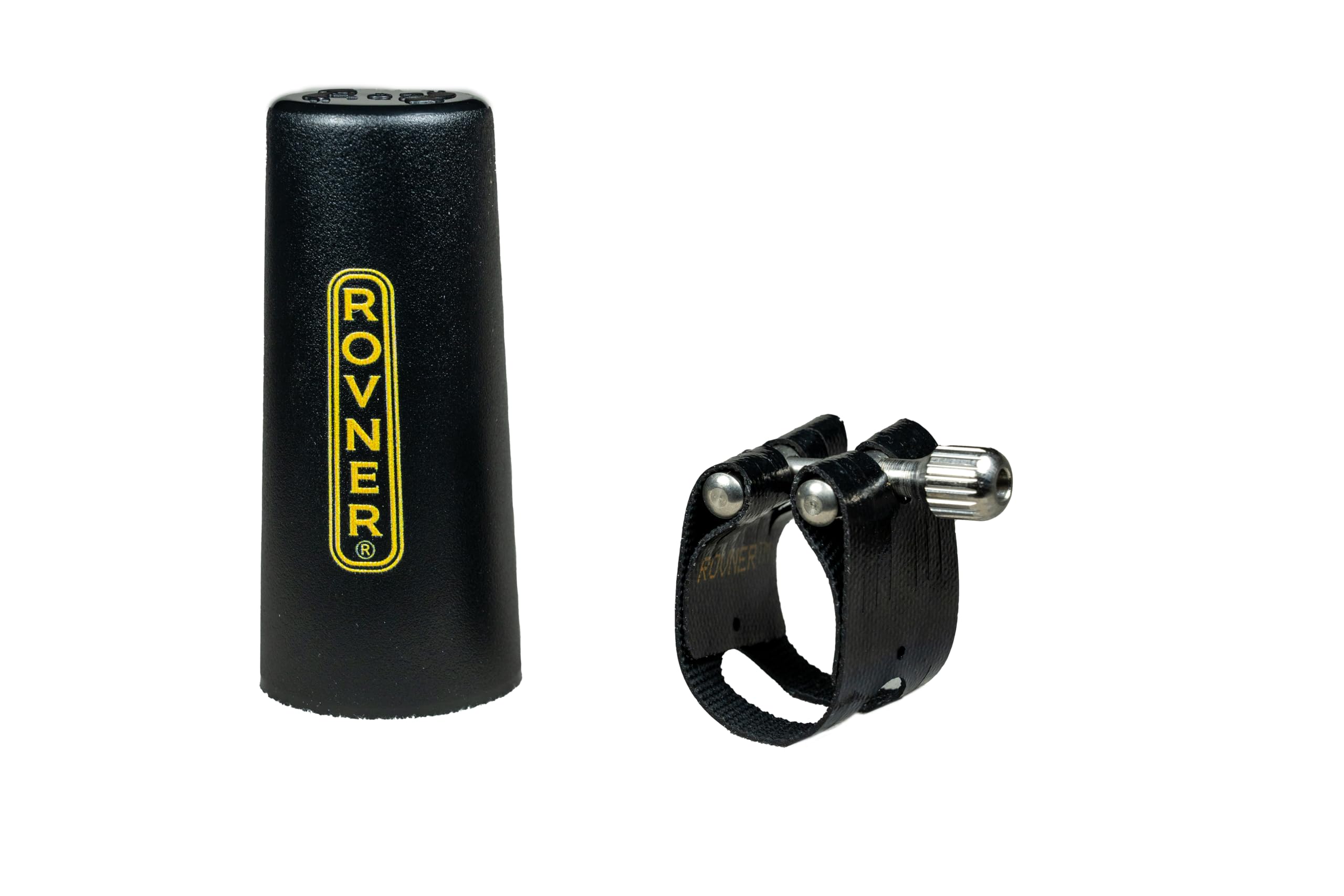 Rovner Ligature & Plastic Cap for Tenor Standard Saxophone - Versa Ligature for Metal Mouthpiece (V-3ML)