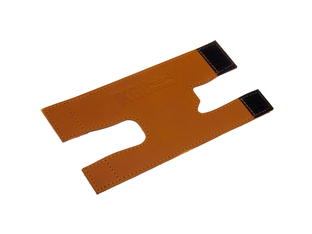 Trumpet valve guard by KGUBrass is the leather trumpet valve protector made of luxurious mild and thick material; use as protection from corrosion, scratches and stains (Marsala)