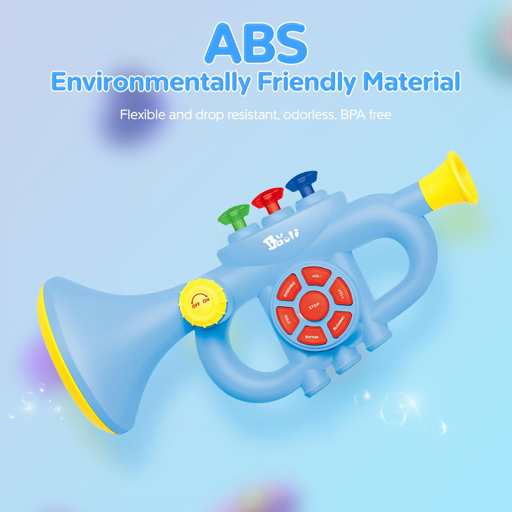Generic Toddler Musical Trumpet Toy for Kids - 2026 Upgraded Musical Enlightenment Instrument Toy, Develops Musicality, for Boys Girls Ages 3 4 5 6 7 8, Pink