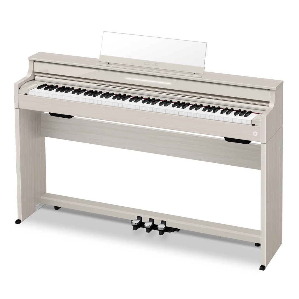 Casio AP-S200 CELVIANO 88-Key Digital Piano - Black Bundle with Furniture Bench, Headphones, Instructional Book, Austin Bazaar Instructional DVD, and Polishing Cloth