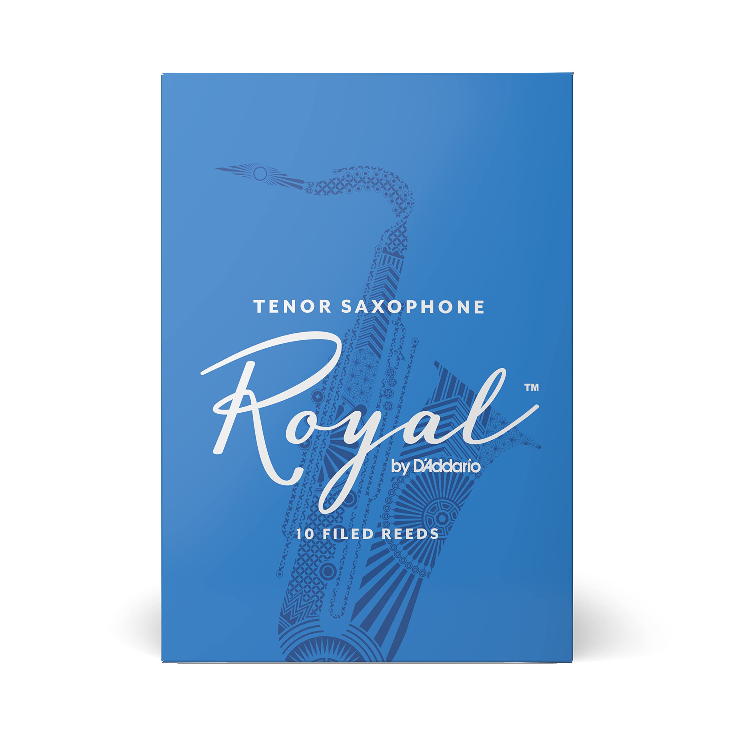 Royal by D'Addario Tenor Sax Reeds, Strength 3, 25-pack