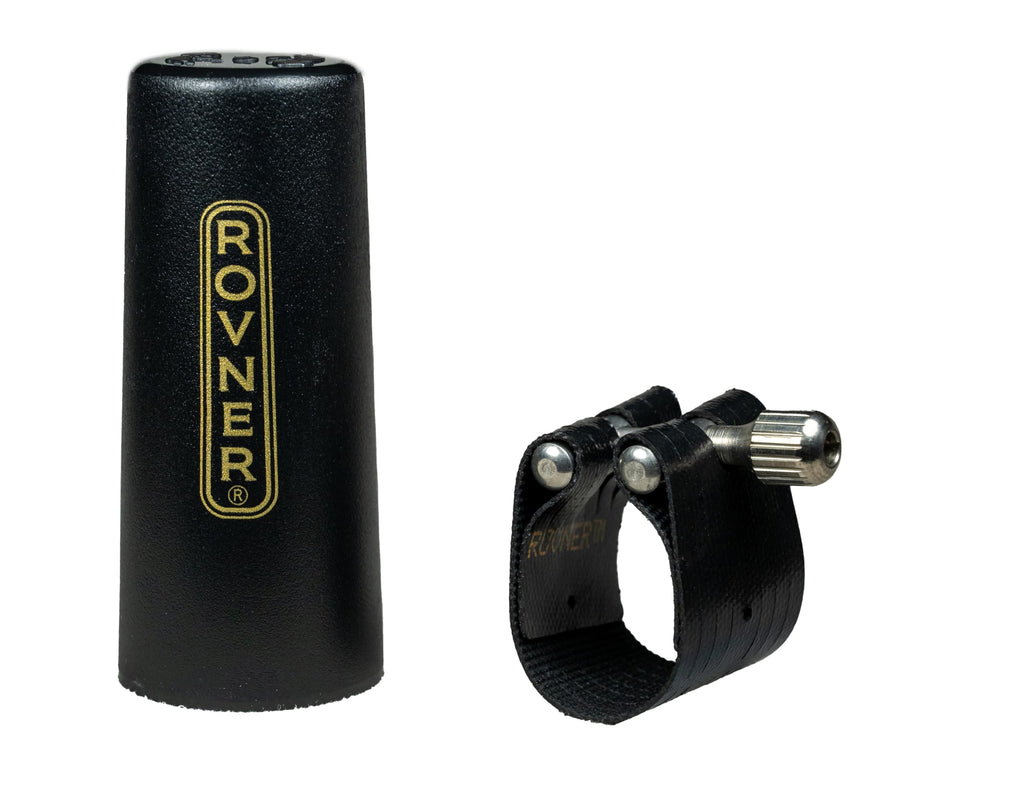 Rovner Ligature & Plastic Cap for Tenor Standard Saxophone - Versa Ligature for Metal Mouthpiece (V-3ML)