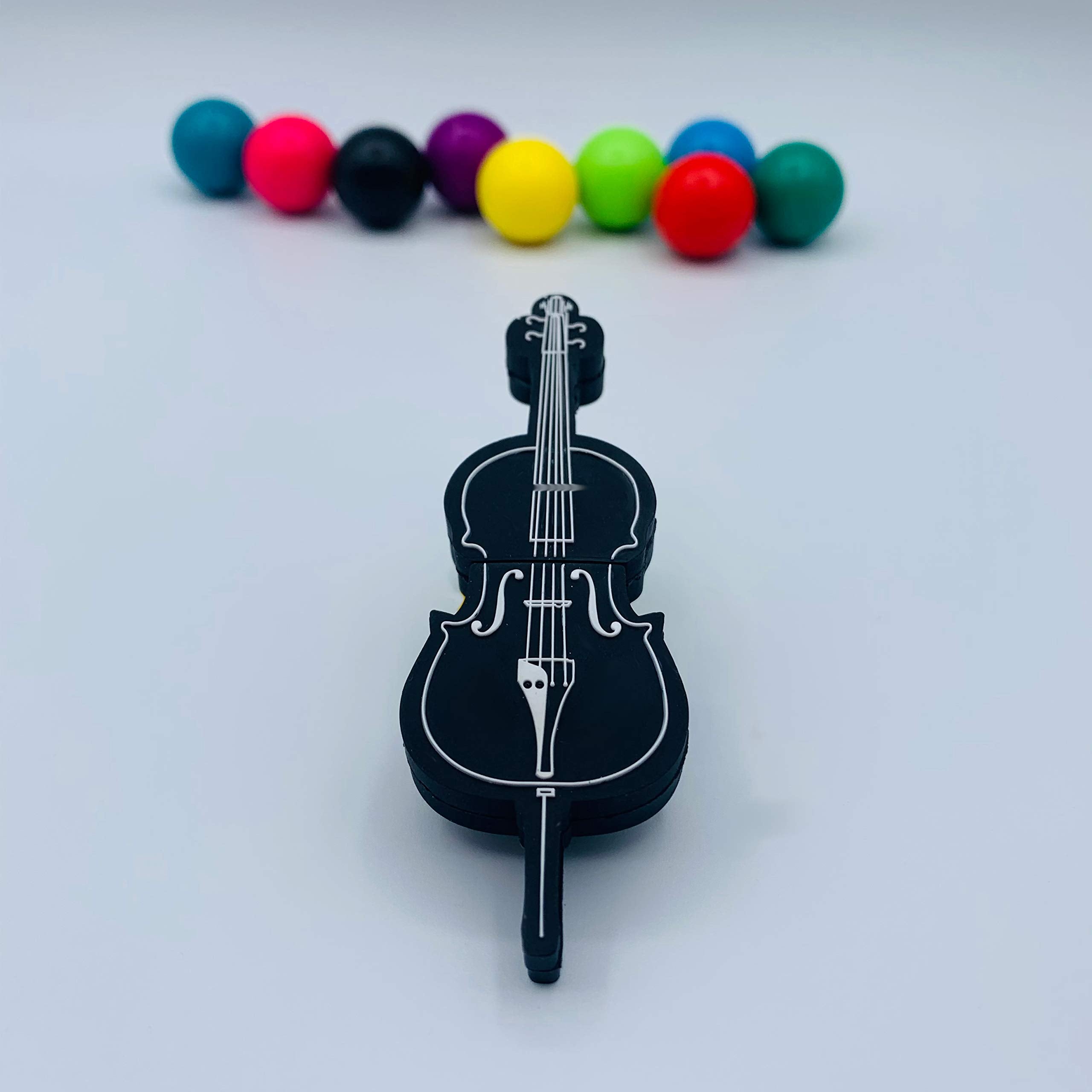 16GB Flash Drive - USB Stick 16GB - Cello USB Drive 16 GB - Musical Storage Stick (Cello)