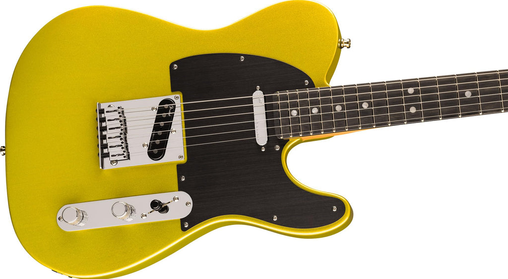 Fender American Ultra II Telecaster - Avalanche Bundle with Case, Strap, Cable, Hat, and Guitar Cleaning Kit