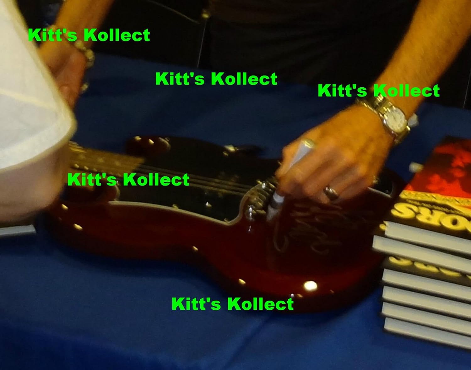 Signed The Doors Autographed SG Guitar Gibson All 3 w/Pics JSA LOA # X59709