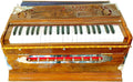 Harmonium, Maanvish Professional Harmonium Standard,Double Reeds, 3 1 4 Octaves, 9 Stops, 4 Extra Notes, Padded Bag