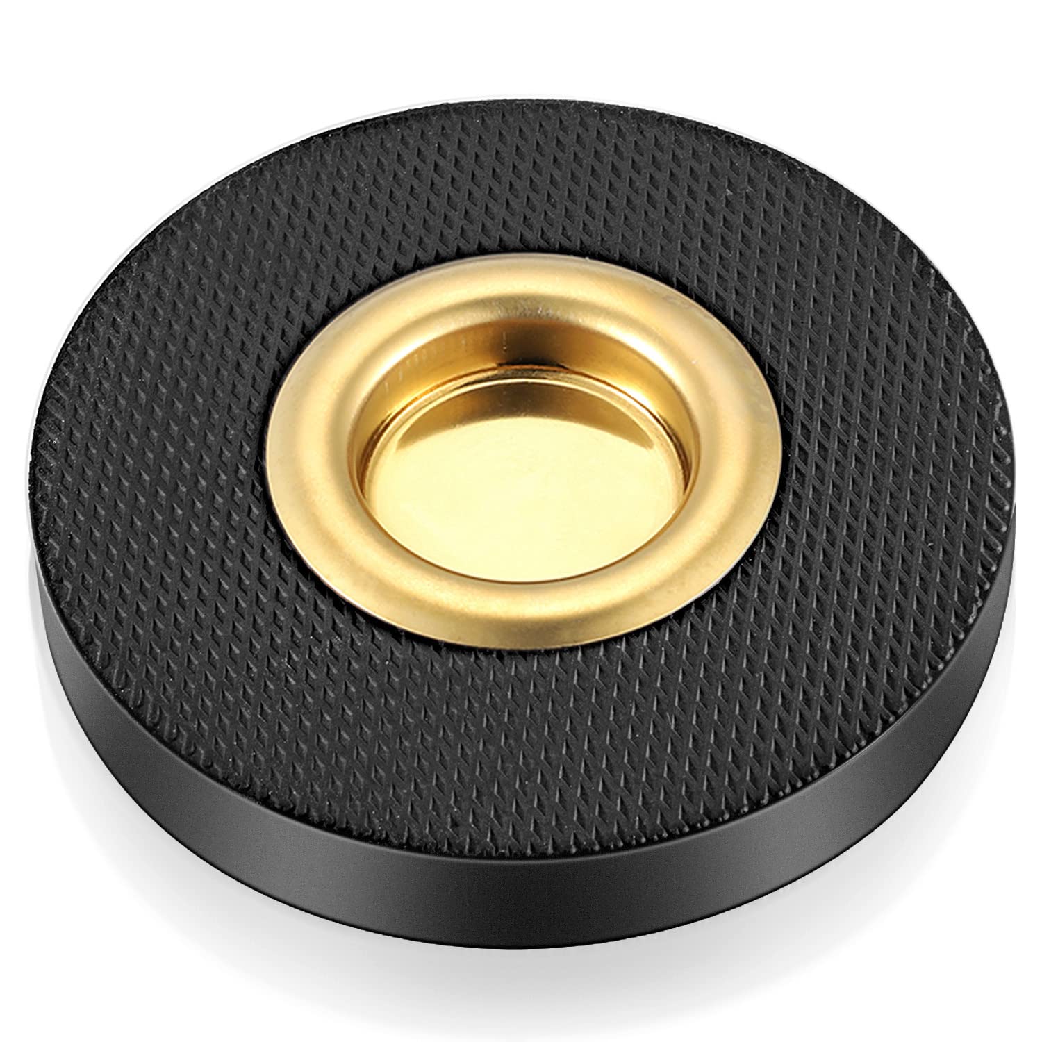 Facmogu Rock Stop for Cello, Cello Endpin Rest for Floor Protector String Instrument Accessory Christmas Gift, Rock Stop Endpin Stand Holder with Reinforced Brass Cup & Rubber Mat Anti-Slip Base