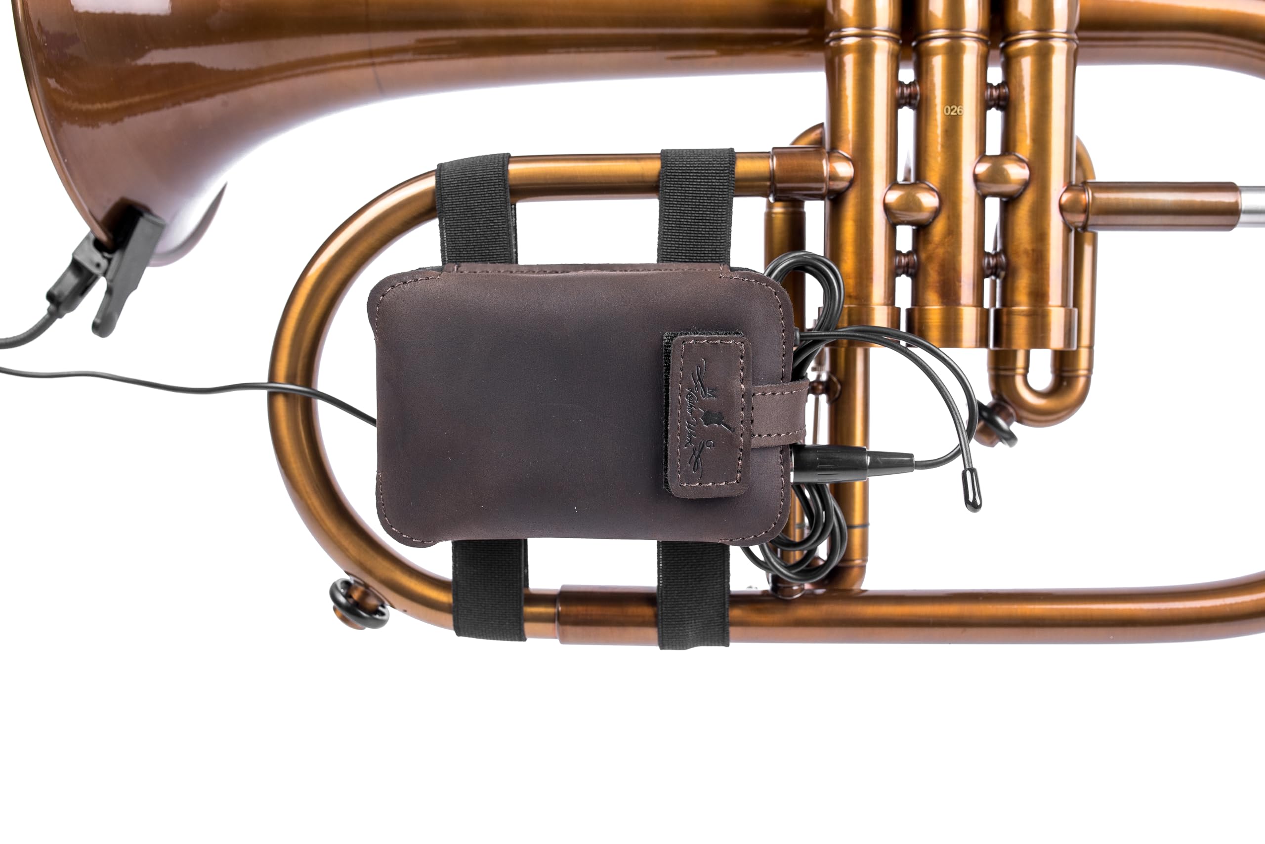 Trombone Mic Transmitter Pouch | Wireless Bodypack Holder for Stage, Studio & Live Performance