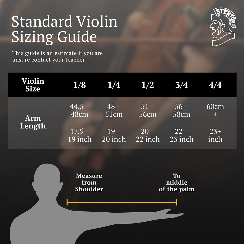 Stentor 1400G2-1/8 Student I Violin Outfit - 1/8