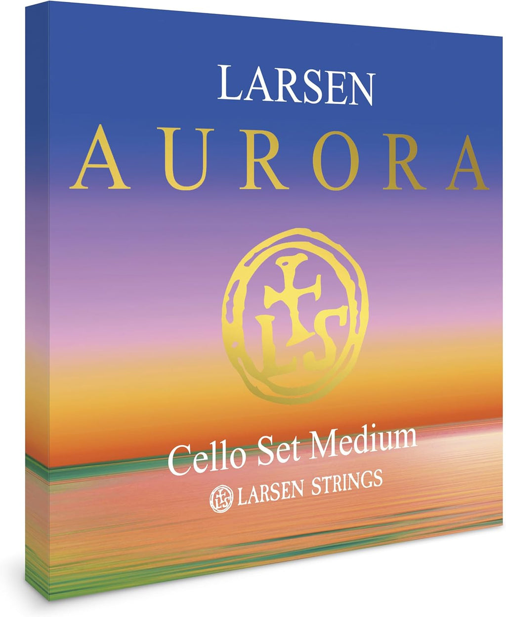 Larsen Aurora Cello Strings – Medium Tension Set – Professional Quality and Affordable Strings for Advancing Cellists