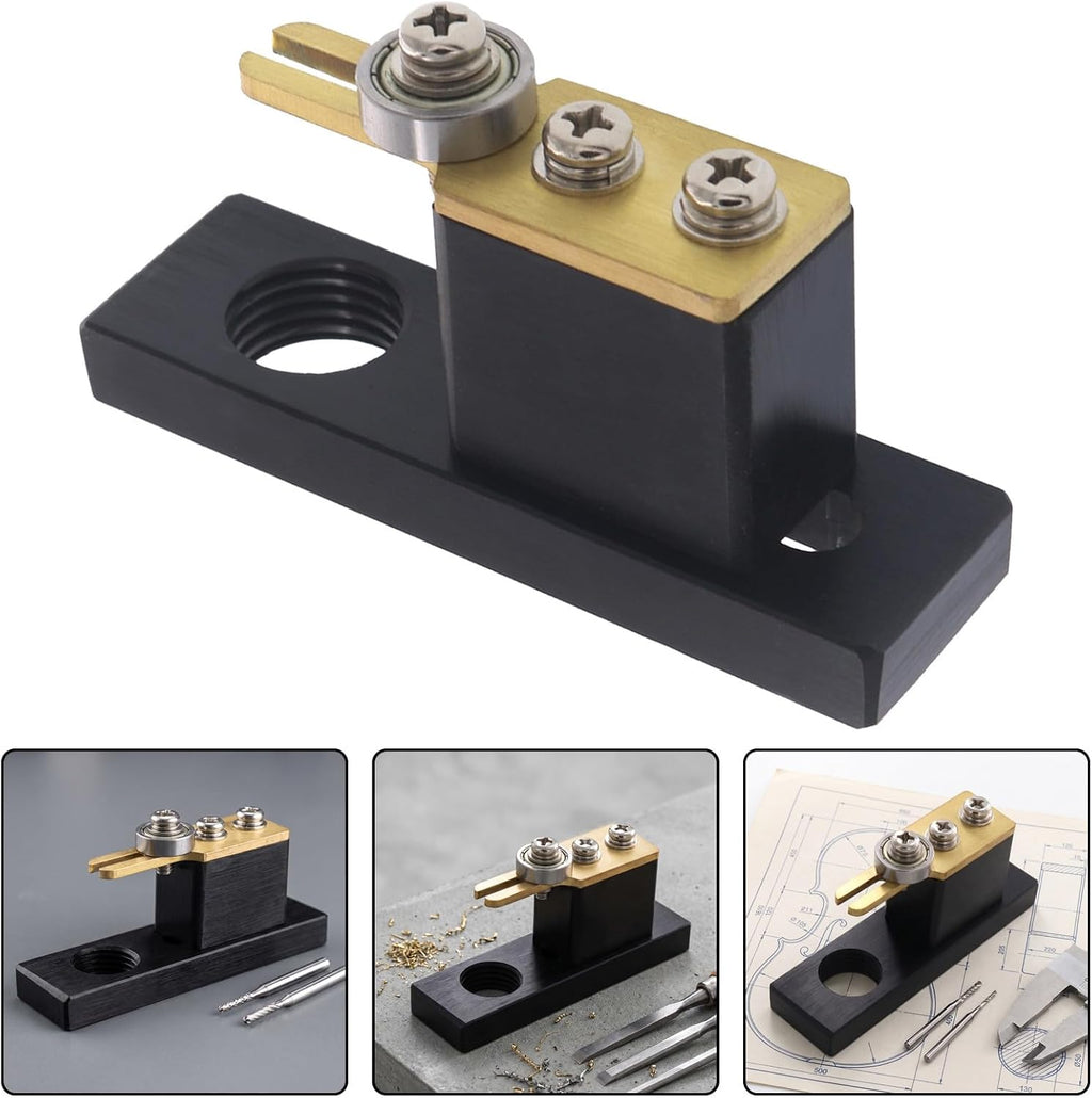 Electric Purfling Groove Cutter Stand with Smooth Grooves and Minimal Burrs Metal Material for Violin and Cello for Home Repair and Workshop Use