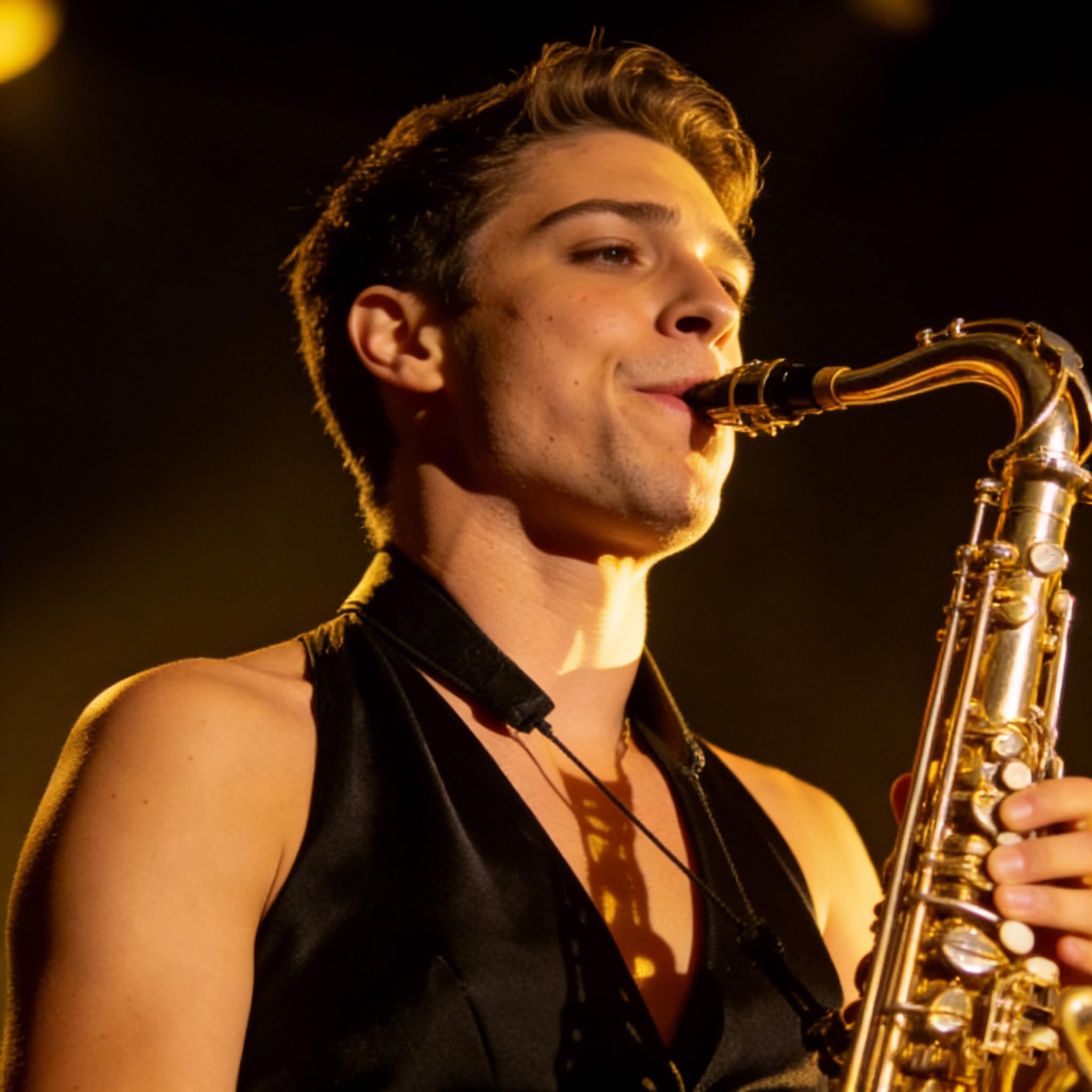 Alto Saxophone, Eb Flat Sax Complete Kit with Case & Accessories for Student, Adult & Beginner (Alto Saxophone Set with Mouthpiece, Reeds, Gloves, Cloth & Brush)-Golden