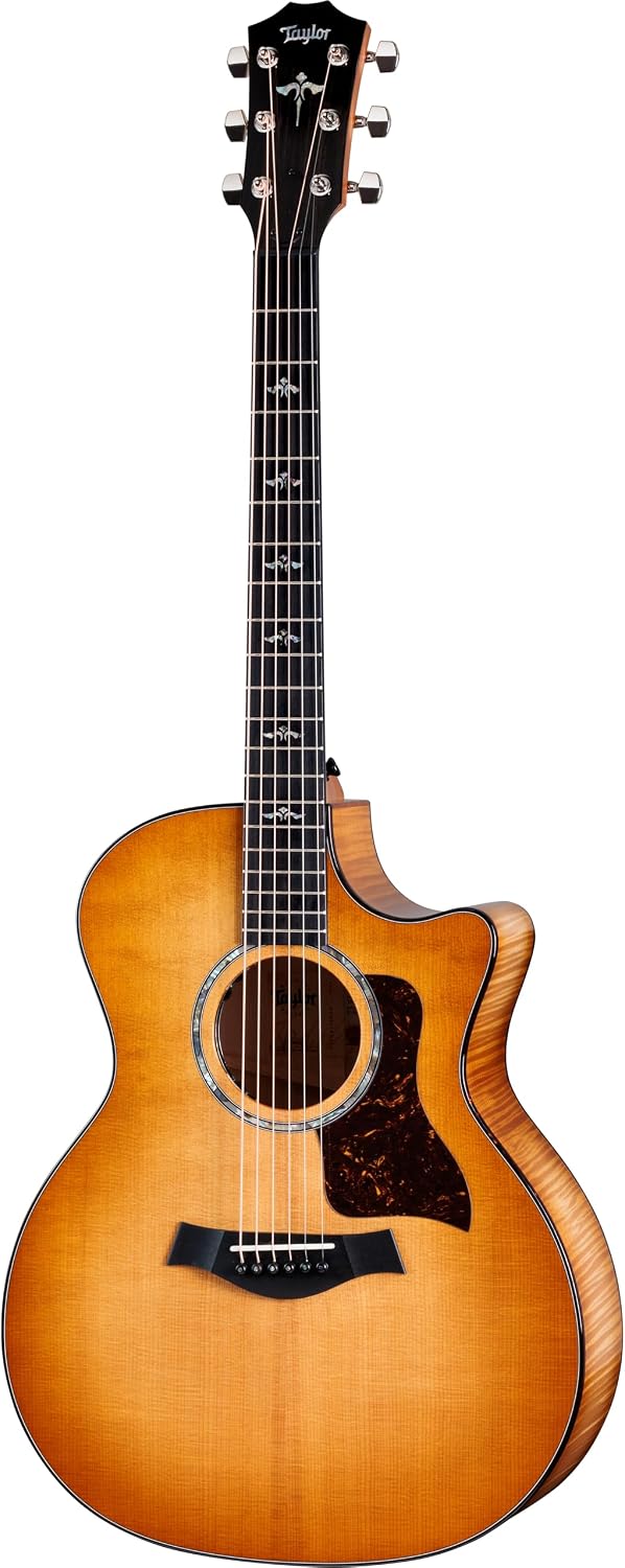 Taylor Next Generation 614ce Grand Auditorium Acoustic-Electric Guitar - Antique Blonde with Hardshell Case