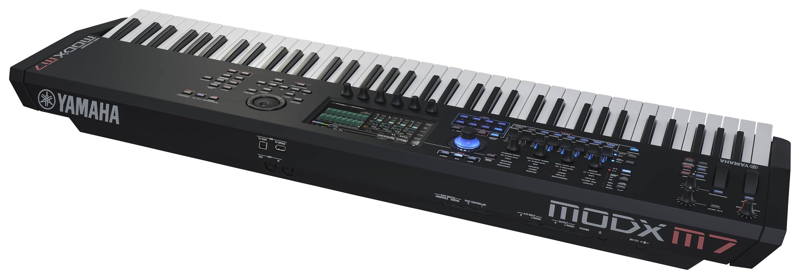 Yamaha 61-Key Music Synthesizer with Improved Keyboard Action, Performance Focused for Next Generation Sound Exploration, Expressive Control and Optimized Workflow MODX M6