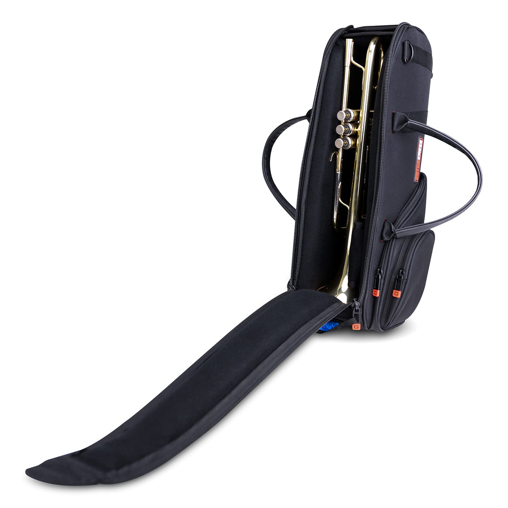 Gator Cases Allegro Series Pro Band and Orchestra Travel Bag for Trombone with F-Attachment, (GBPB-TROMBONE)