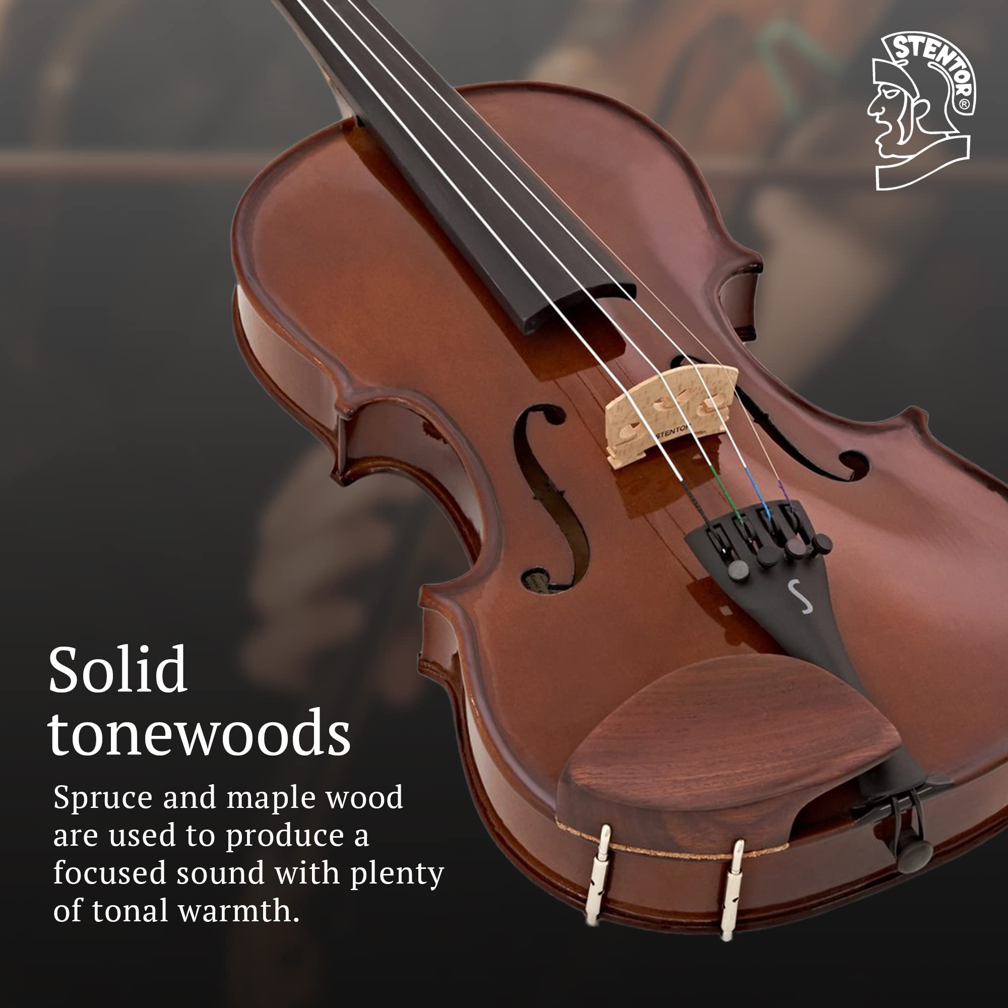 Stentor 1400G2-1/8 Student I Violin Outfit - 1/8
