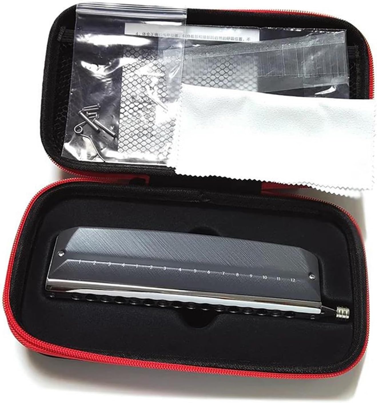 Professional Harmonica Harmonica Chromatic Harp Armonica Professional Mouth Organ 12 Holes Instrumentos Musicales