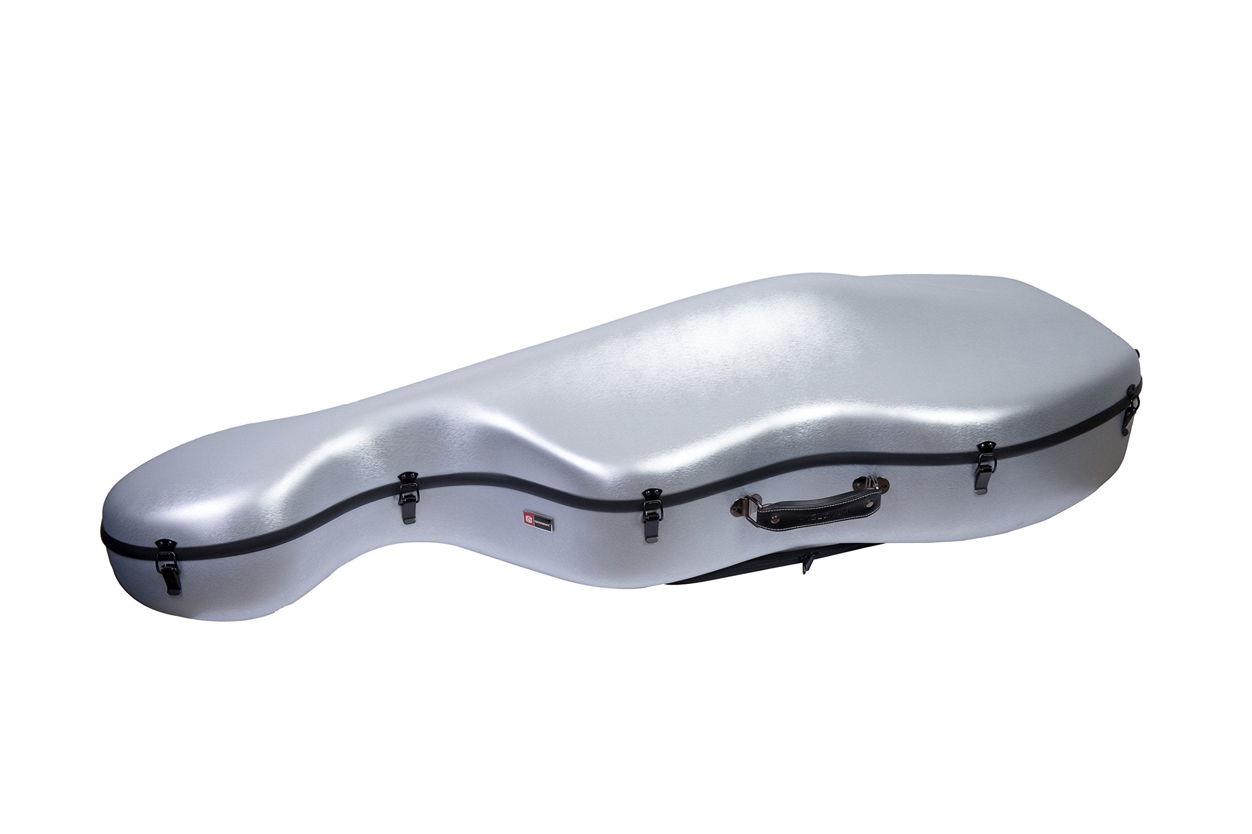 Crossrock Poly Carbon Composite Cello Case, for 3/4 Size Cello with backpack and wheels in Blue(CRF1000CETBLHT)