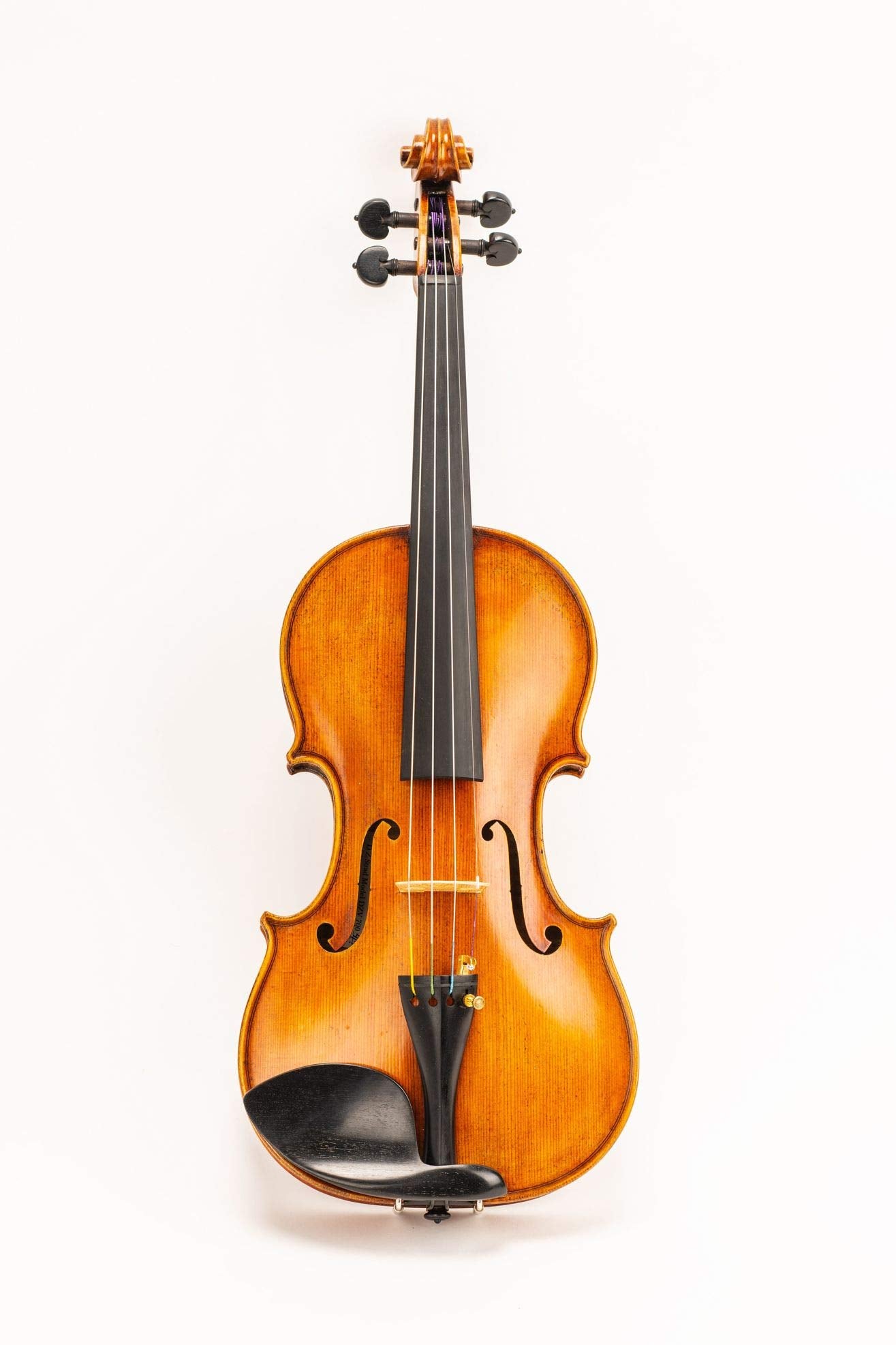 Maestro Old spruce Stradi Model 509 D Z Strad Violin with Powerful tone Antique Varnish and Dominant strings (7/8 - Size)