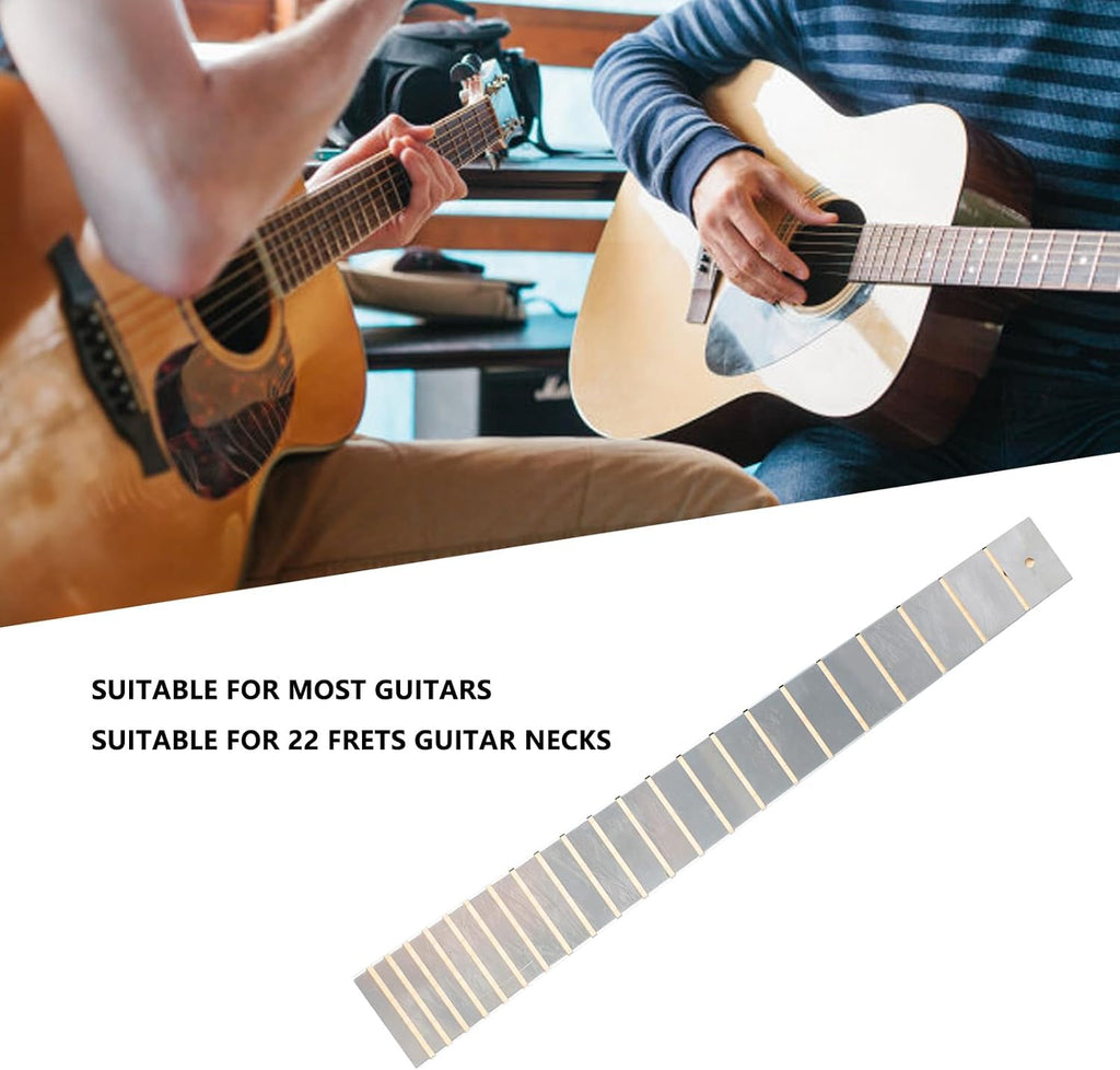 Tyenaza 24.5 Inch Guitar Fret Ruler, String Action Gauge Ruler, Repairing Tool String Action Gauge Ruler for Luthiers Musicans Musical Instrument Accessories