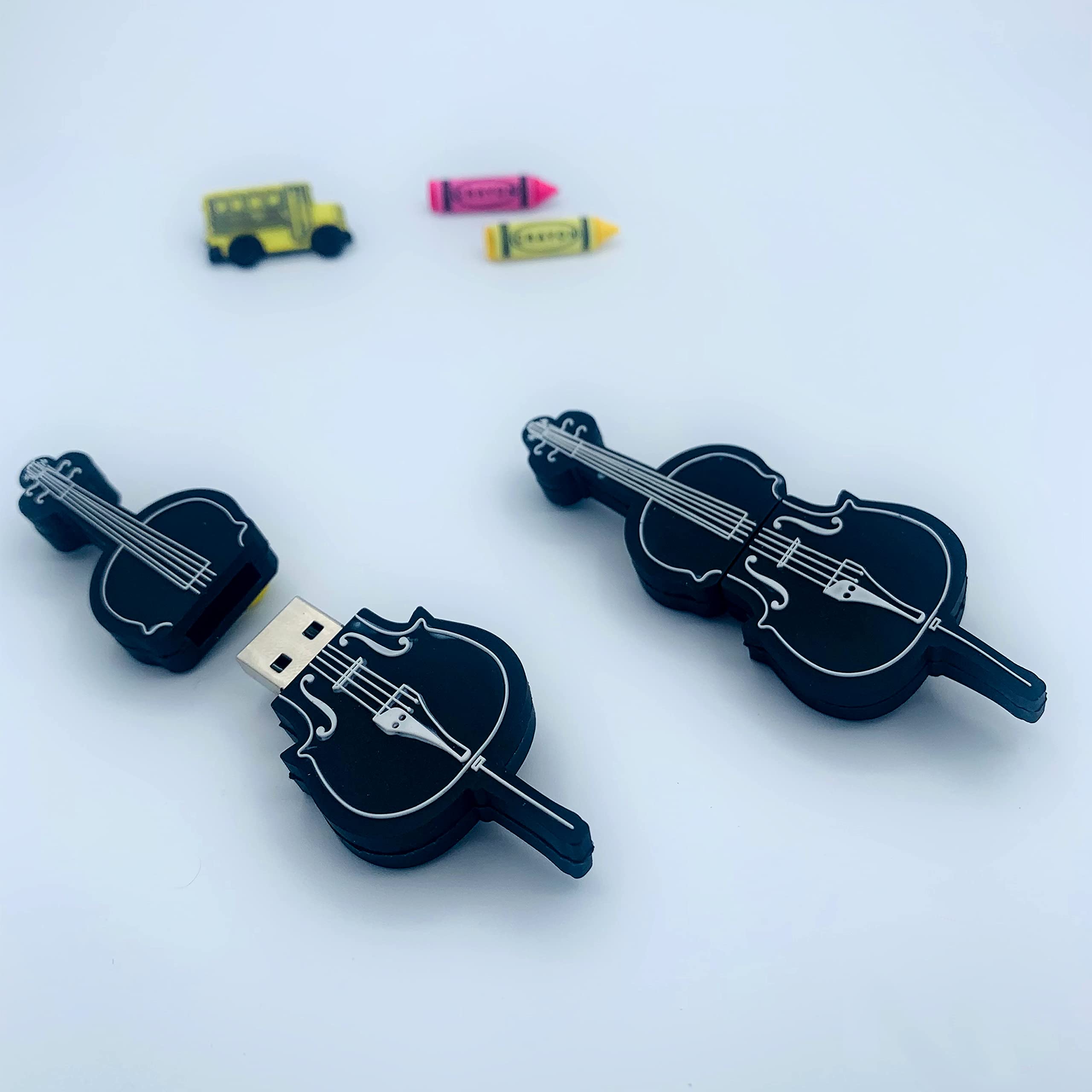 16GB Flash Drive - USB Stick 16GB - Cello USB Drive 16 GB - Musical Storage Stick (Cello)