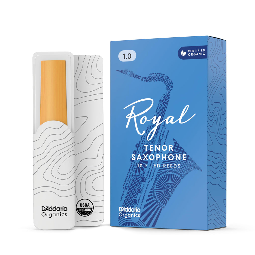 Royal by D'Addario Tenor Sax Reeds, Strength 3, 25-pack