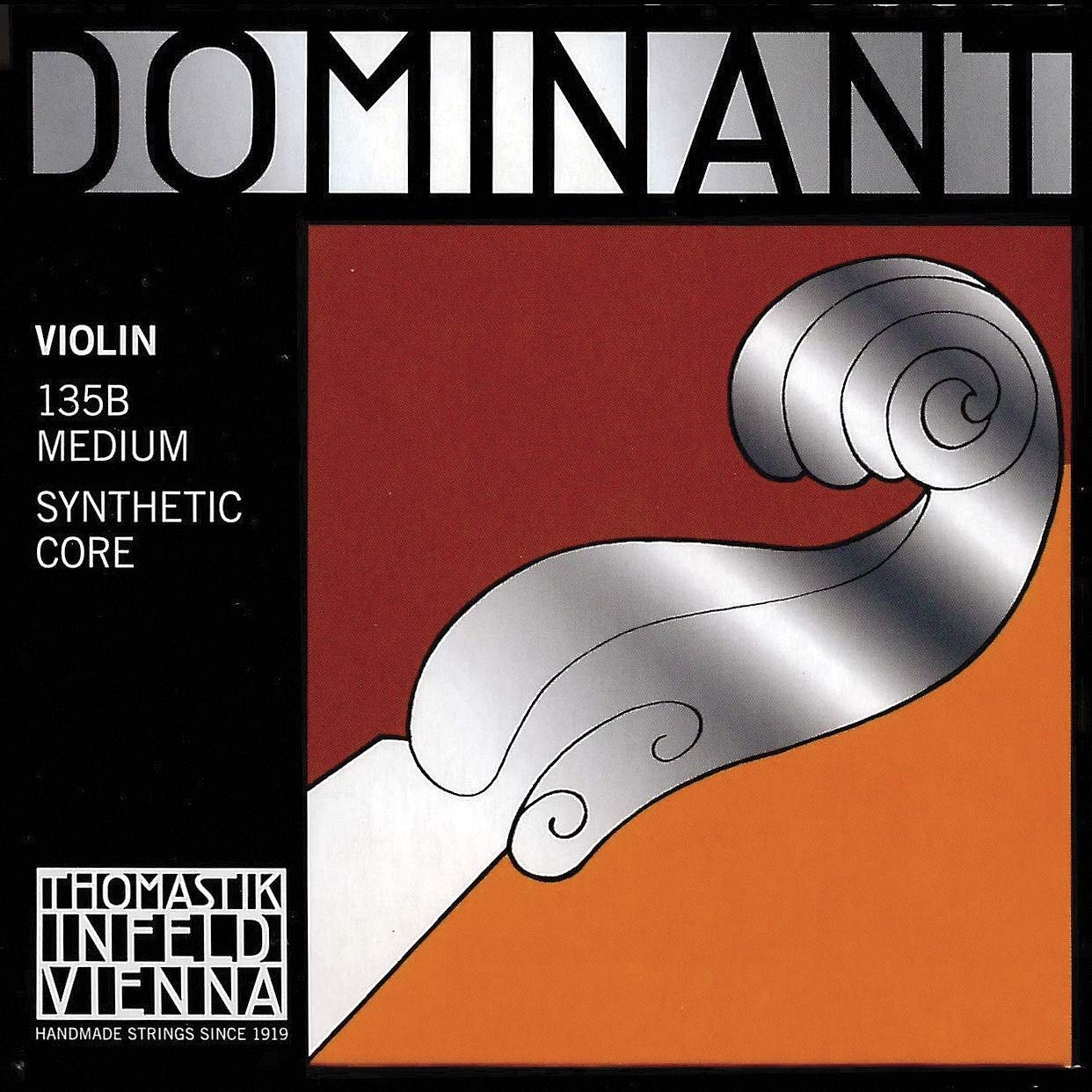 Violin with Dominant strings – Model 601F – Double Purfling with Dot-and-Diamond Inlay