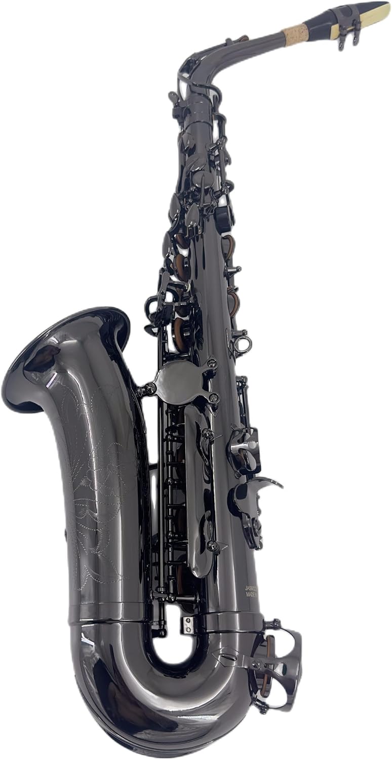 JAS-802 Alto Saxophone E Flat Black Color Beginner/Performer