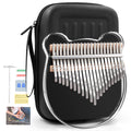 Acrylic Kalimba Thumb Piano,YUNDIE Portable 17 Keys Mbira Crystal Finger Piano, Musical Instruments Birthday Gift for Adult Beginners Professional(Clear) (17 Keys)