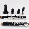 Clarinet G Tune Ebony Clarinet Silver Plated Keys Student Clarinet