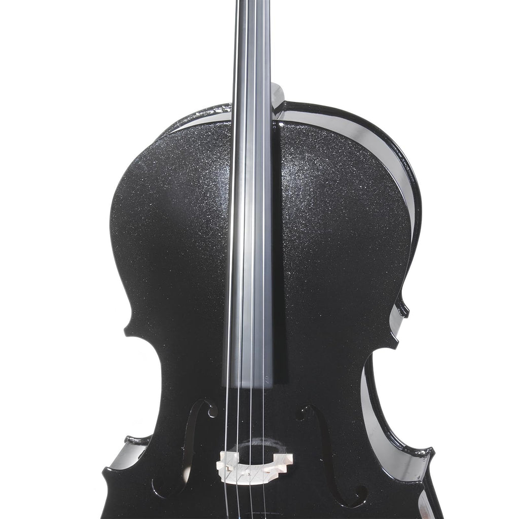 Cecilio 4/4 Full Size Cello, Beginner Cello 4/4, Acoustic Cello Set with Portable Bag, Bow, Rosin, Stand, String Musical Instruments for School Orchestras, Performances