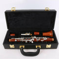 Clarinet Professional Rosewood Clarinet Golden Plated Key Bb Key 17 Key Student Clarinet