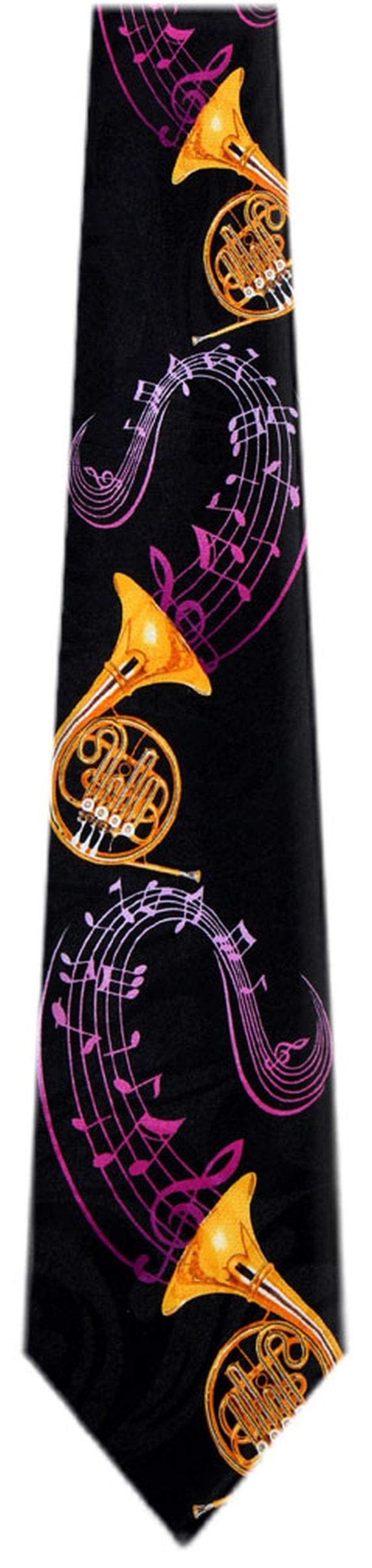 BUYYOURTIES Mens Musical Wind Instrument Neck Tie