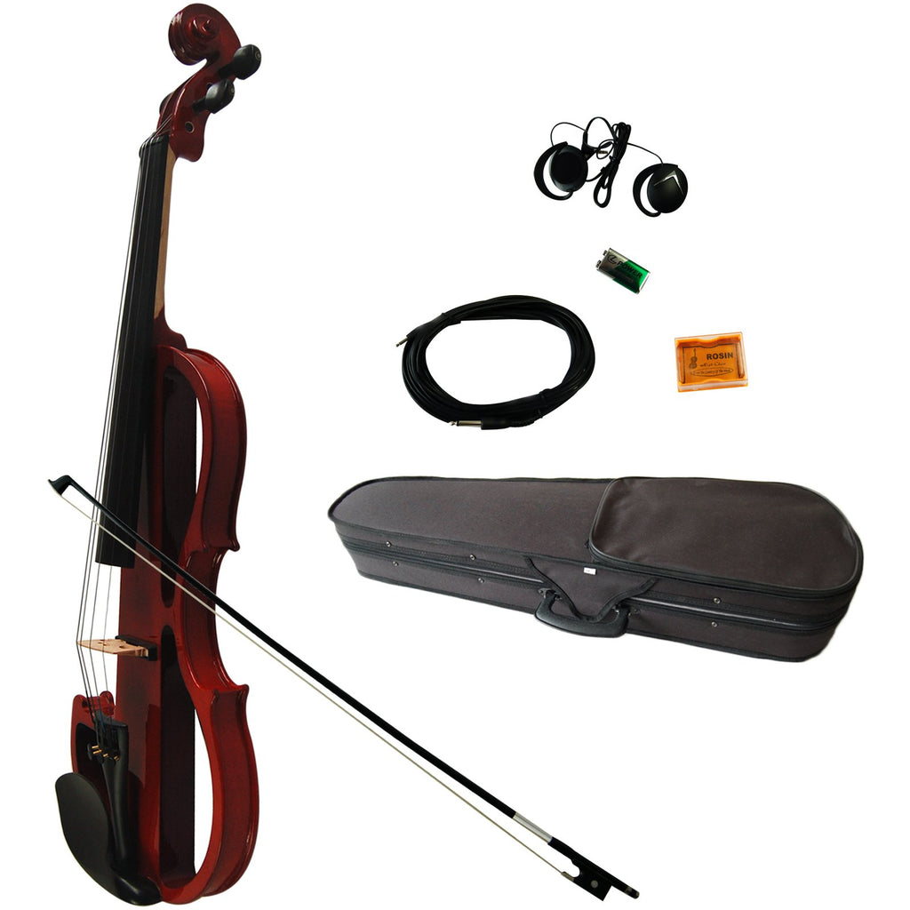 Aliyes Handmade Professional Solid Wood Electric Cello 4/4 Full Size Silent Electric Cello-1803