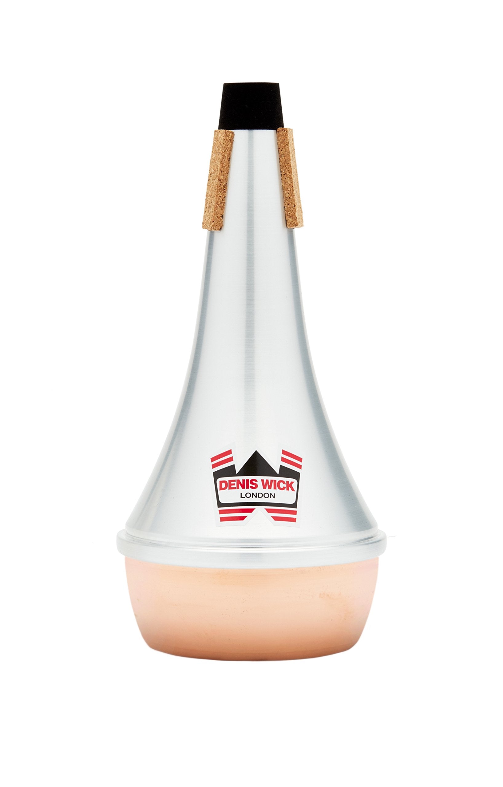 Denis Wick Trombone Straight Mute - Aluminum Mute for Trombone - Accessories for Brass Instruments - Low Tone Register - 3.9 x 6.3 x 1.6 inches