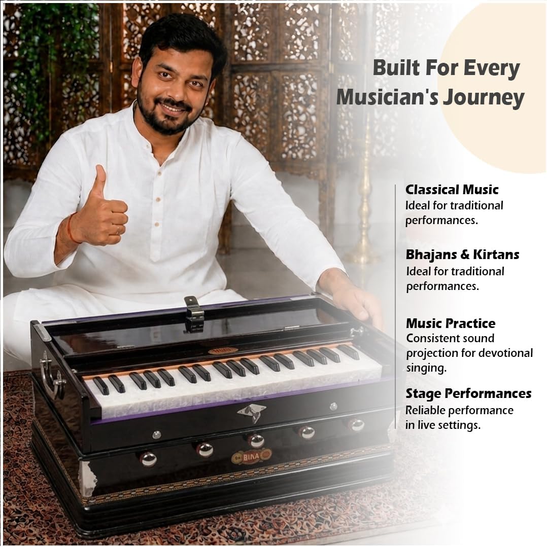 Bina Harmonium Standard No. 5 Professional