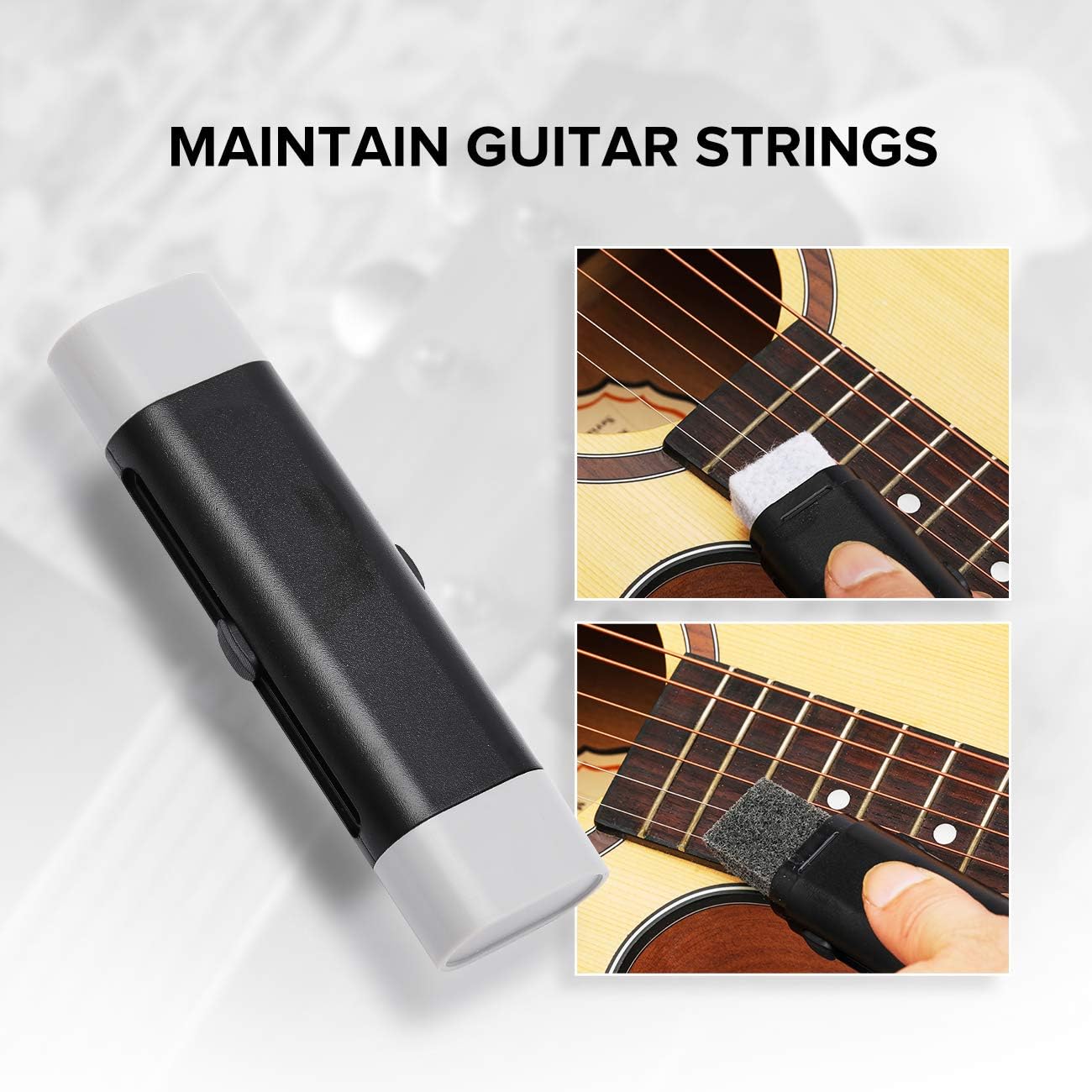 MIFOGE 45Pcs Guitar Repairing Maintenance Tool Kit with Carry Bag Large Care Set of Tools For Acoustic Guitar Electric guitar Ukulele Bass Banjo,Perfect Gift for Music or String Instrument Enthusiast