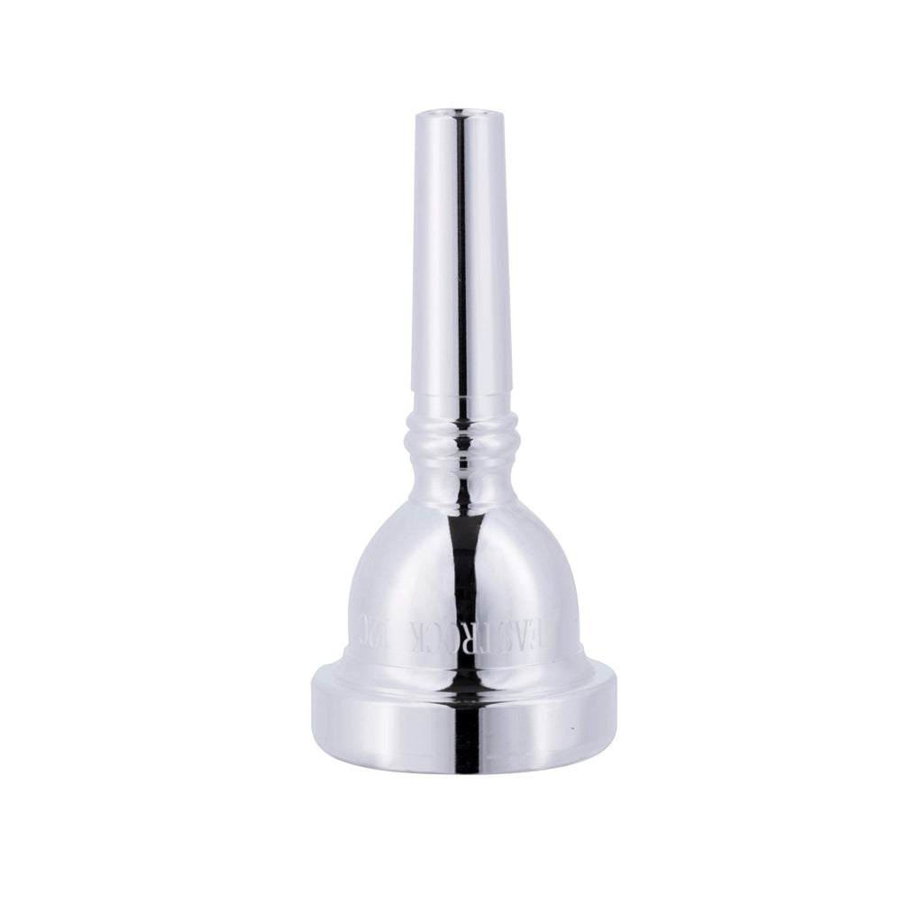 EASTROCK Trombone Mouthpiece,Silver Plated Trombone Mouthpiece Large Shank 4AL, Trombone Instrument Accessories Vacuum Packed