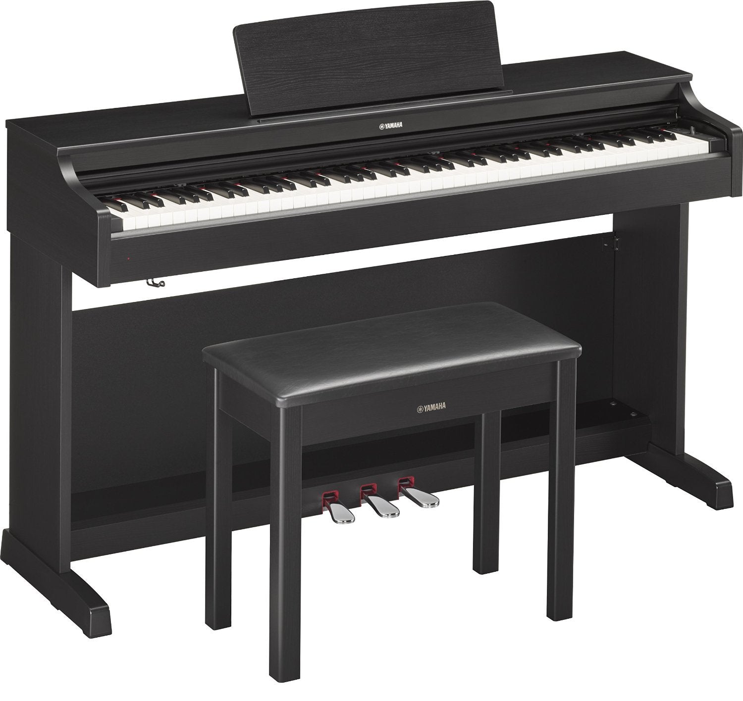 Yamaha YDP143R Arius Series Console Digital Piano with Bench, Dark Rosewood