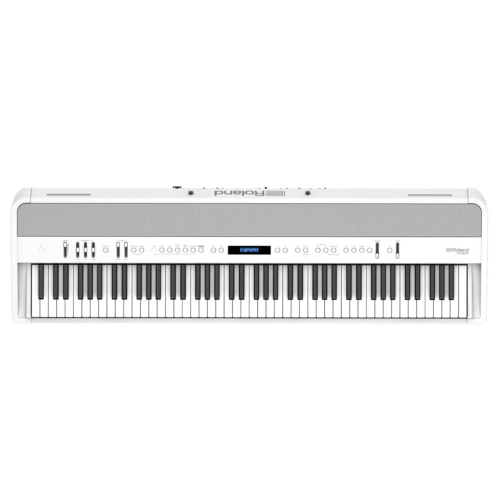 Roland FP-90X | Flagship Portable 88-Note Digital Piano | Immersive & Powerful 4 Speaker System | Distinctive Acoustic Tones & Deep Sound Shaping | Bluetooth & MIDI Connectivity | Black