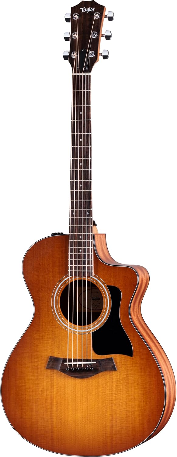 Taylor 112ce Special Edition Grand Concert Acoustic-Electric Guitar - Honeyburst with Gig Bag