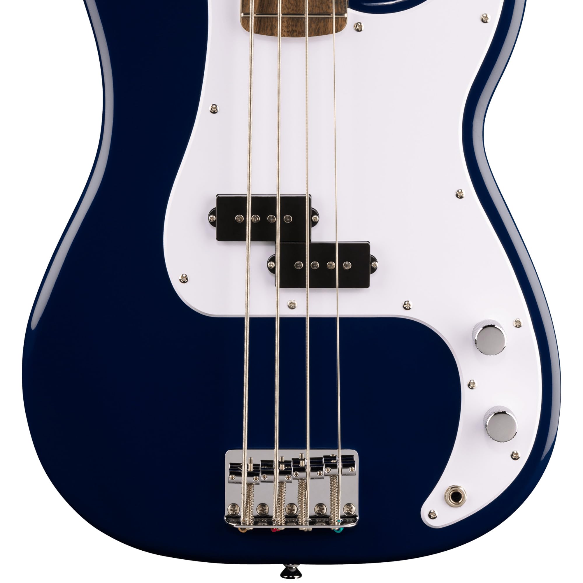 Fender Squier Sonic Precision Bass Guitar - California Blue Bundle with Amplifier, Cable, Tuner, Strap, and Austin Bazaar Instructional DVD