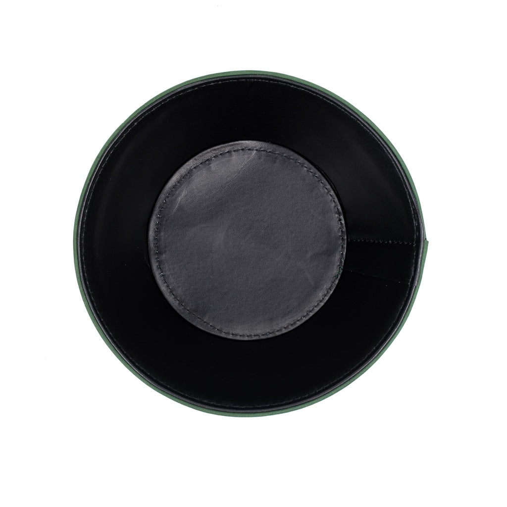 Trombone magnetic mute, lightweight leather mute for jazz and classical trombone players by MG Leather Work (Black)