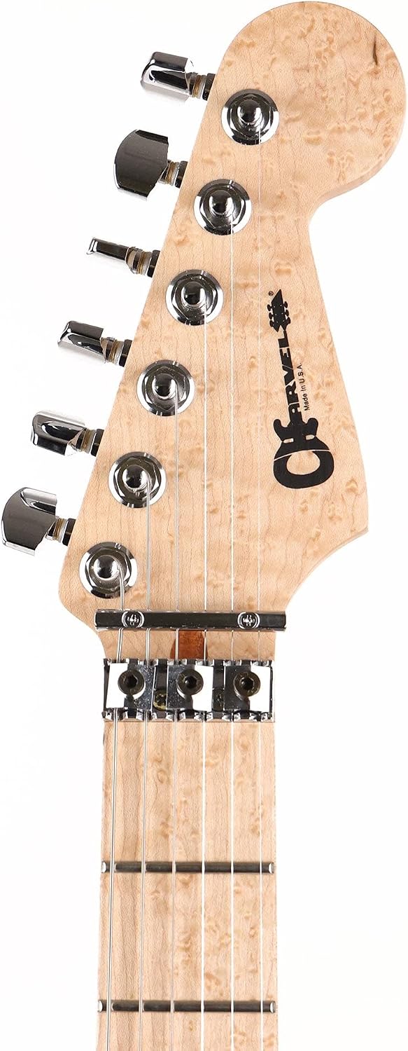 Charvel Custom Shop San Dimas Koa HH Natural Series Oil Finish Masterbuilt Red Dave