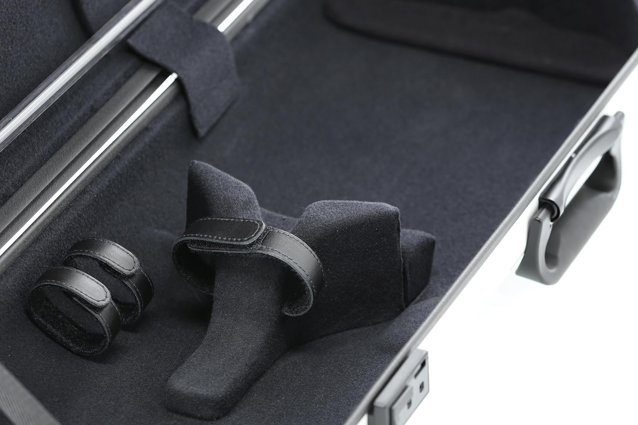 GEWA AIR 2.1 Violin Case Black High Gloss with Additional Side Handle Made in Germany