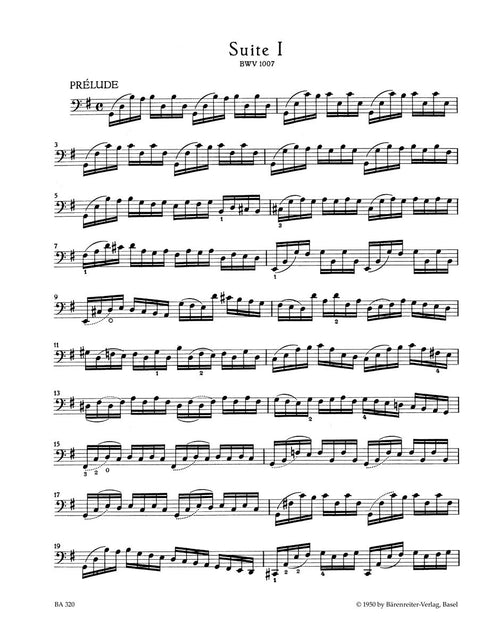 Bach: 6 Cello Suites, BWV 1007-1012